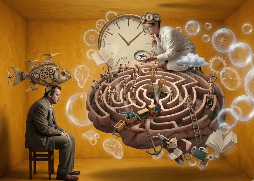 Metáfora del laberinto de las dificultades atencionales en doble excepcionalidad